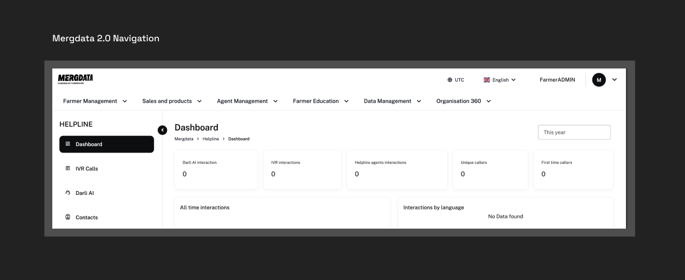 Mergdata Subnavigation